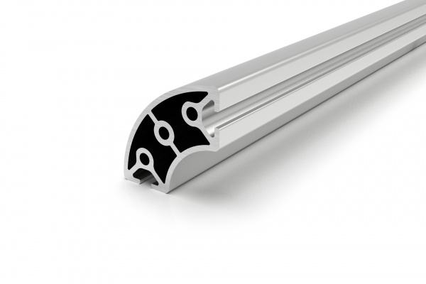 Aluminum profile R20x40 groove 5 I-typ 90°